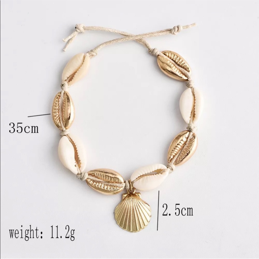 Sea Shell Anklet - Picture 3 of 3